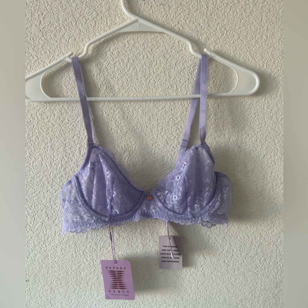 NWT savage X fenty lace bra